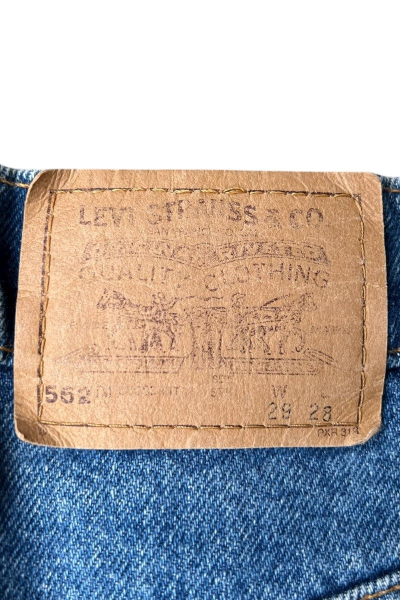 MADE IN MEXICO 90'S 562 DENIM PANTS / INDIGO [SIZE: 29 USED]