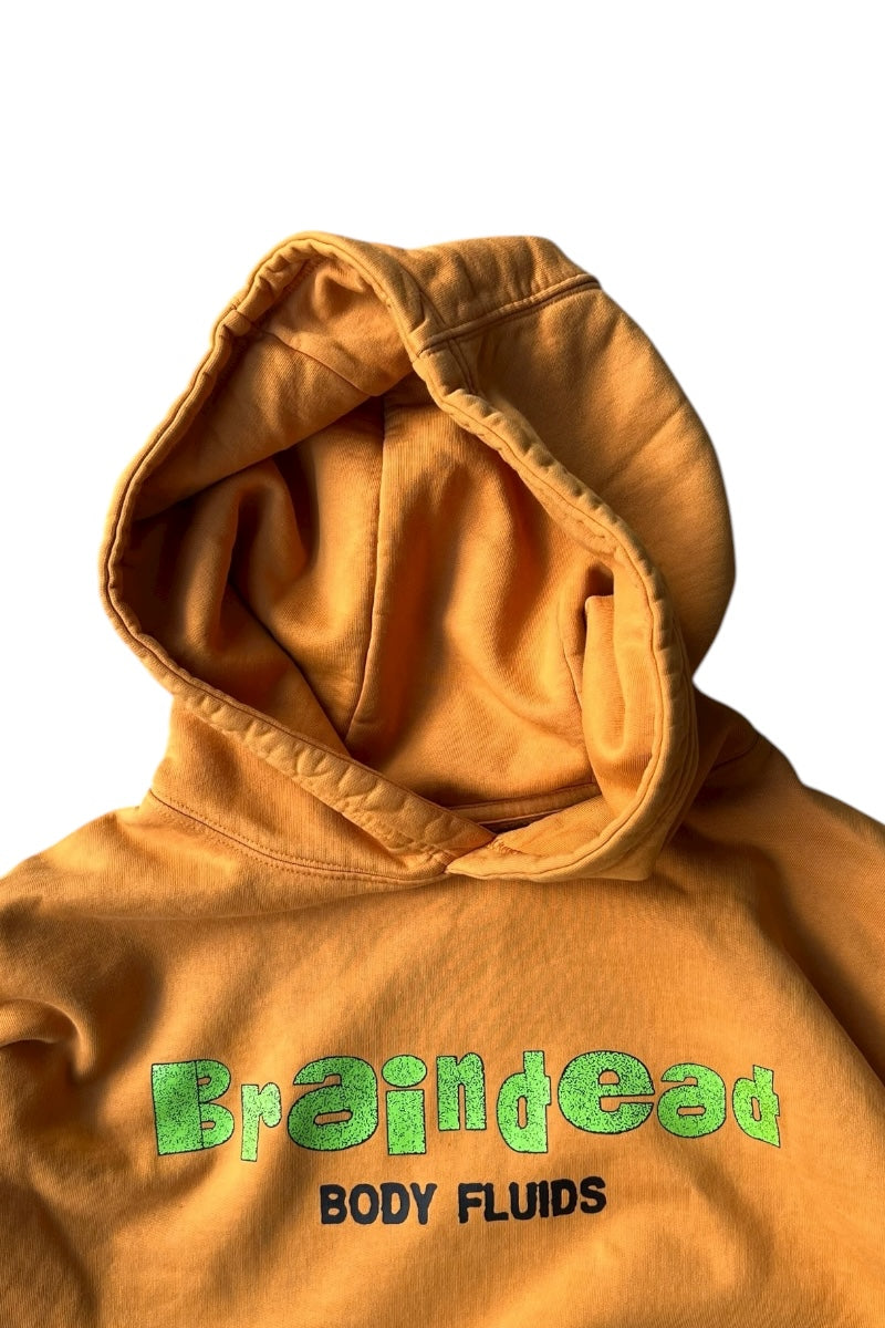 22SS TOAD LICKER SWEAT HOODIE / ORANGE [SIZE: L USED]