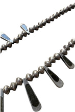 画像をギャラリービューアに読み込む, MADE IN MEXICO 925 SILVER NECKLACE W/TIGER EYE / SILVER [SIZE: ONE SIZE USED]
