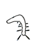 画像をギャラリービューアに読み込む, MADE IN MEXICO 925 SILVER NECKLACE W/TIGER EYE / SILVER [SIZE: ONE SIZE USED]
