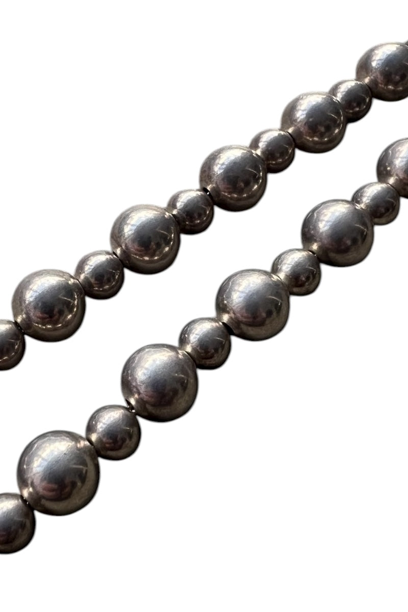 SILVER BALL CHAIN NECKLACE / SILVER [SIZE: ONE SIZE USED]