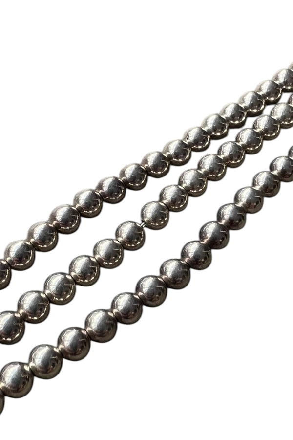 925 SILVER BALL CHAIN NECKLACE / SILVER [SIZE: ONE SIZE, USED]