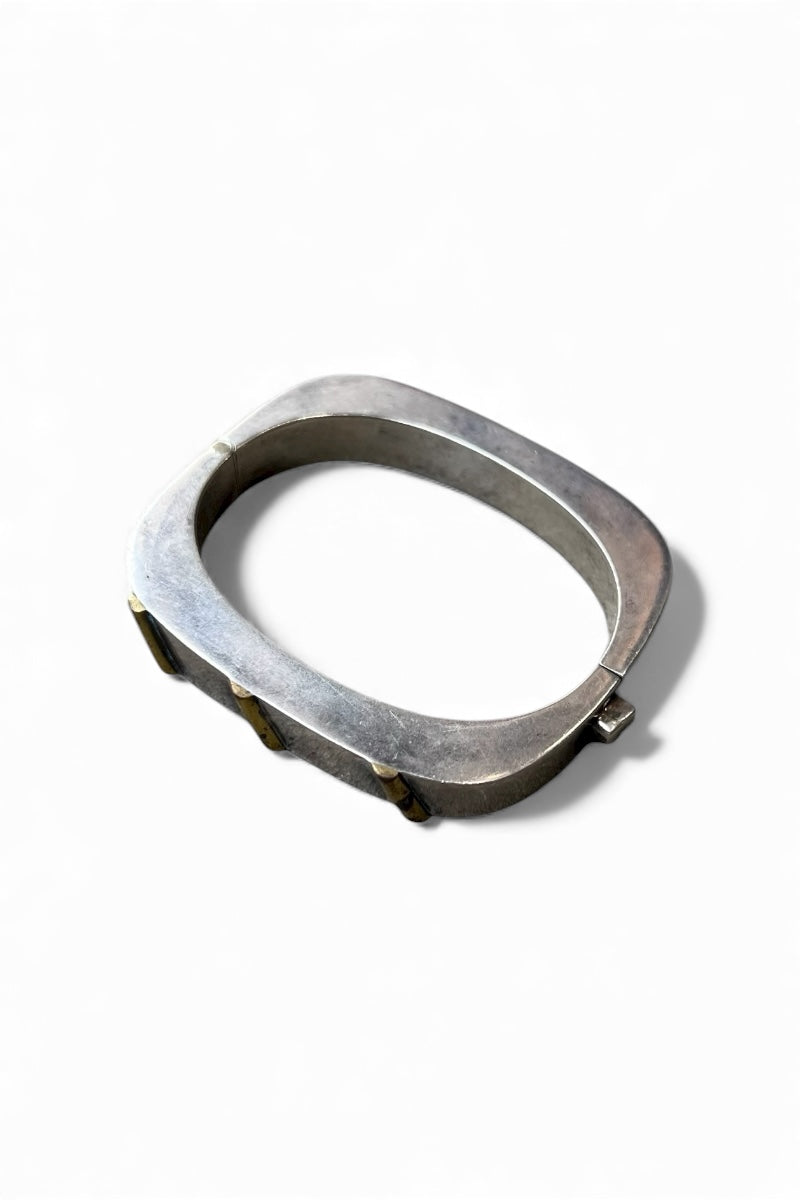 MADE IN MEXICO 925 SILVER BANGLE / SILVER [SIZE: ONE SIZE, PRE-OWNED]