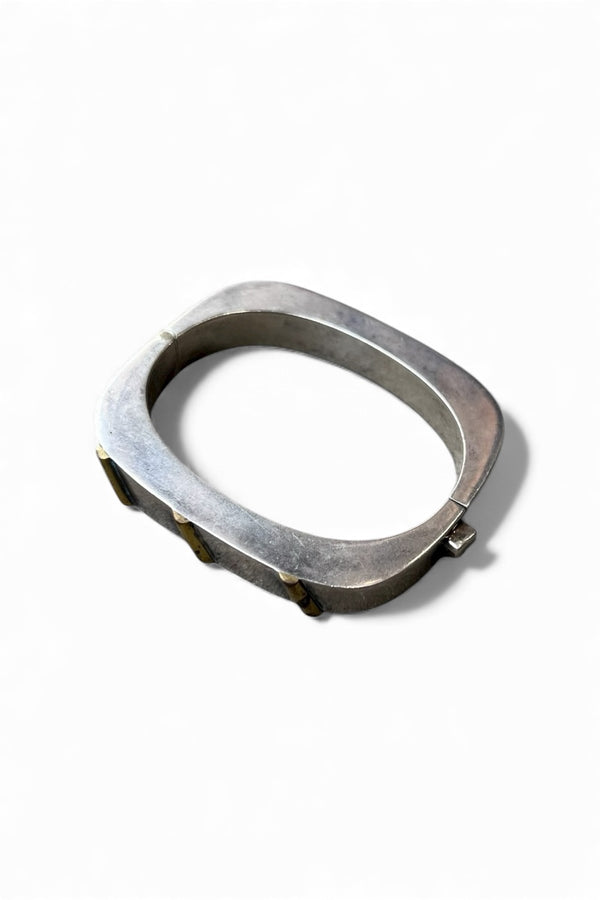 MADE IN MEXICO 925 SILVER BANGLE / SILVER [SIZE: ONE SIZE, PRE-OWNED]