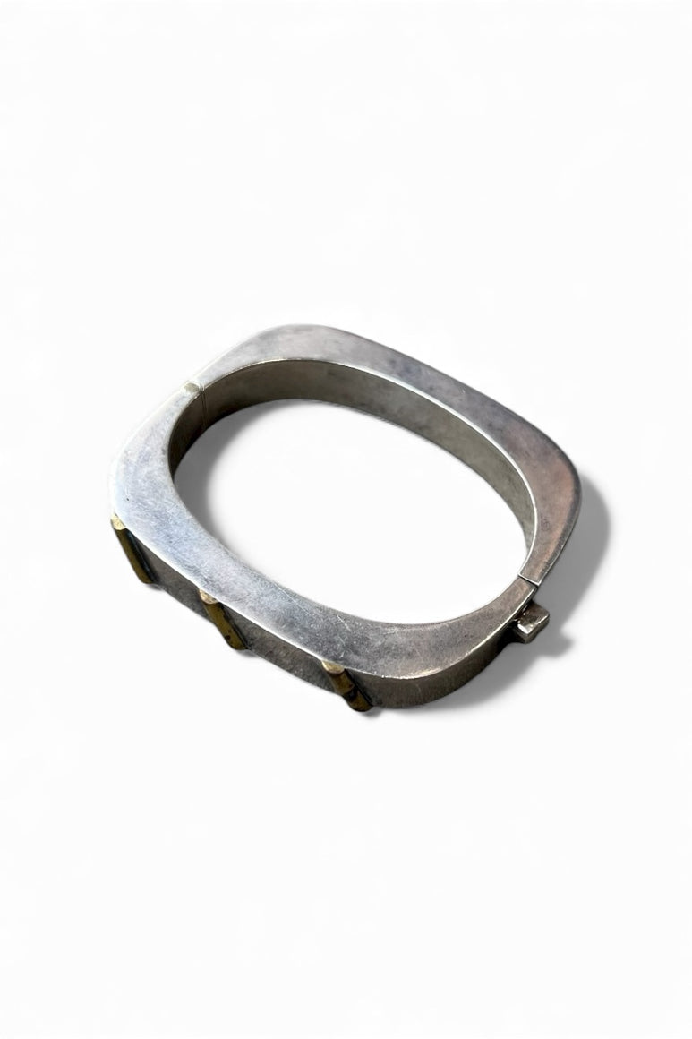 MADE IN MEXICO 925 SILVER BANGLE / SILVER [SIZE: ONE SIZE USED]