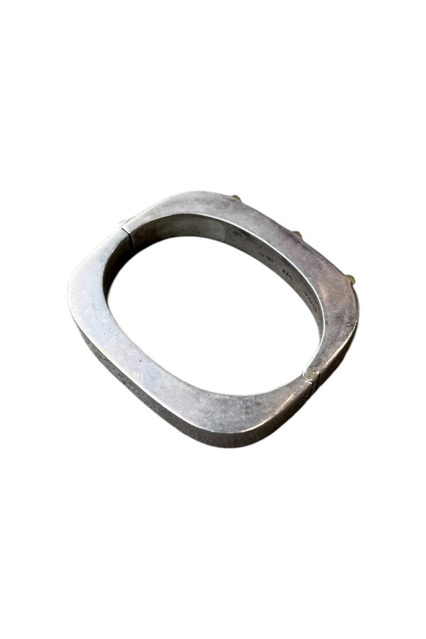 MADE IN MEXICO 925 SILVER BANGLE / SILVER [SIZE: ONE SIZE, PRE-OWNED]