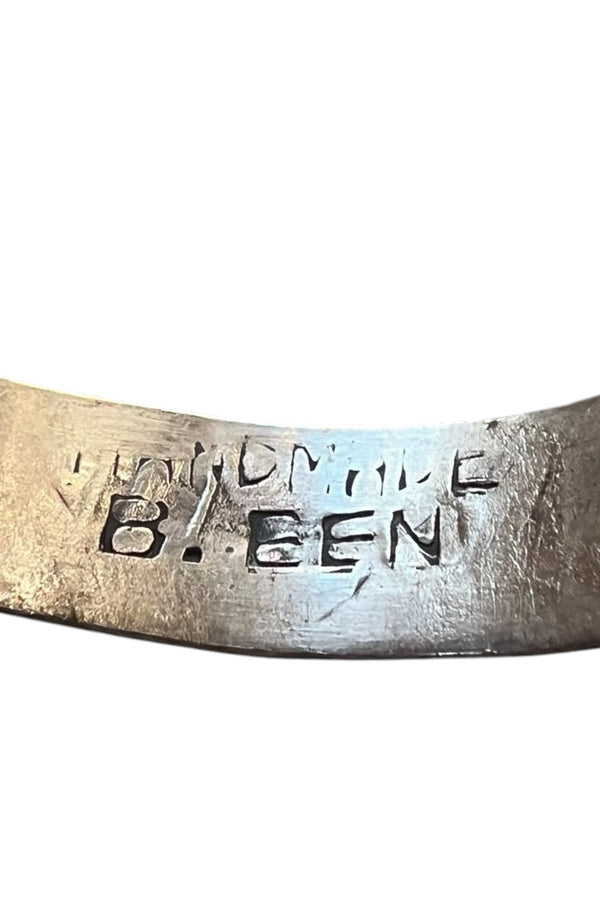 925 SILVER BANGLE WITH STONES / SILVER [SIZE: ONE SIZE]