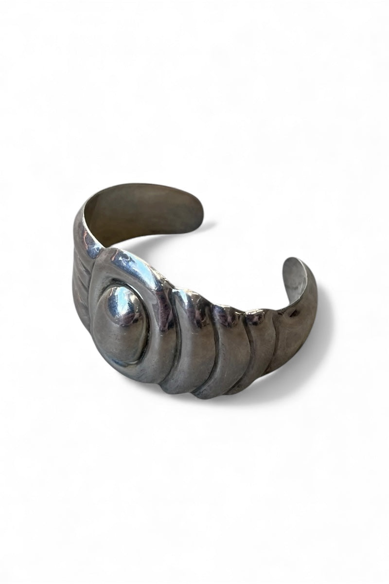 MADE IN MEXICO 925 SILVER BANGLE / SILVER [SIZE: ONE SIZE, USED]