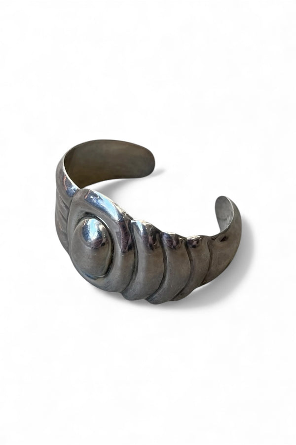 MADE IN MEXICO 925 SILVER BANGLE / SILVER [SIZE: ONE SIZE, USED]