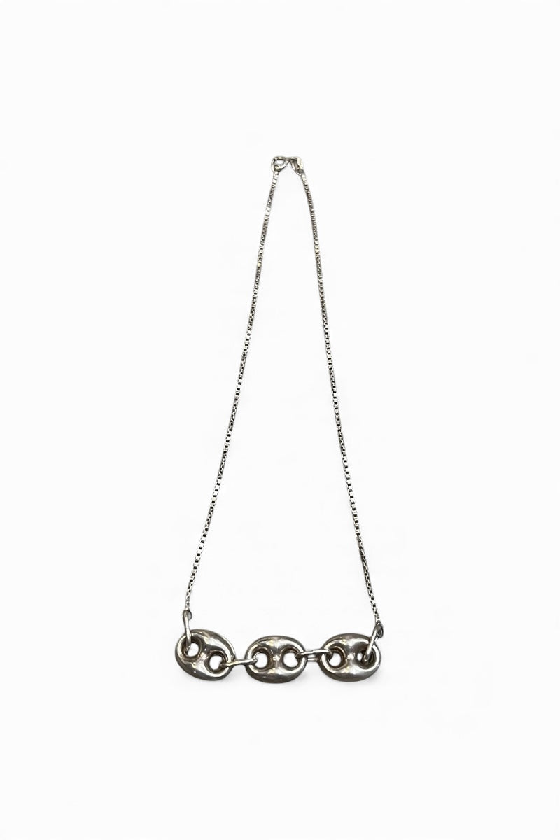925 SILVER NECKLACE / SILVER [SIZE: ONE SIZE, USED]