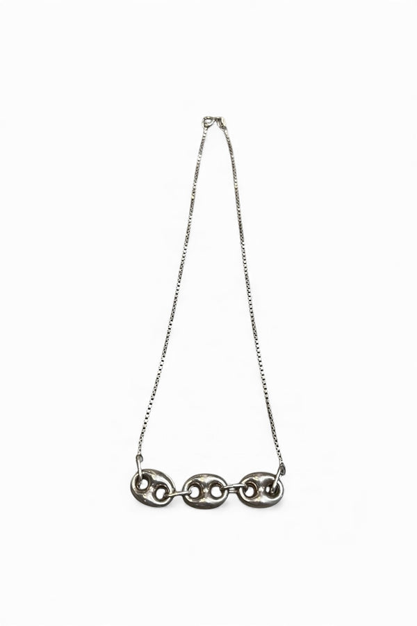 925 SILVER NECKLACE / SILVER [SIZE: ONE SIZE, USED]