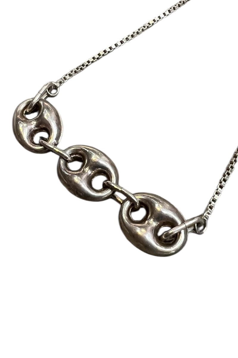 925 SILVER NECKLACE / SILVER [SIZE: ONE SIZE, USED]