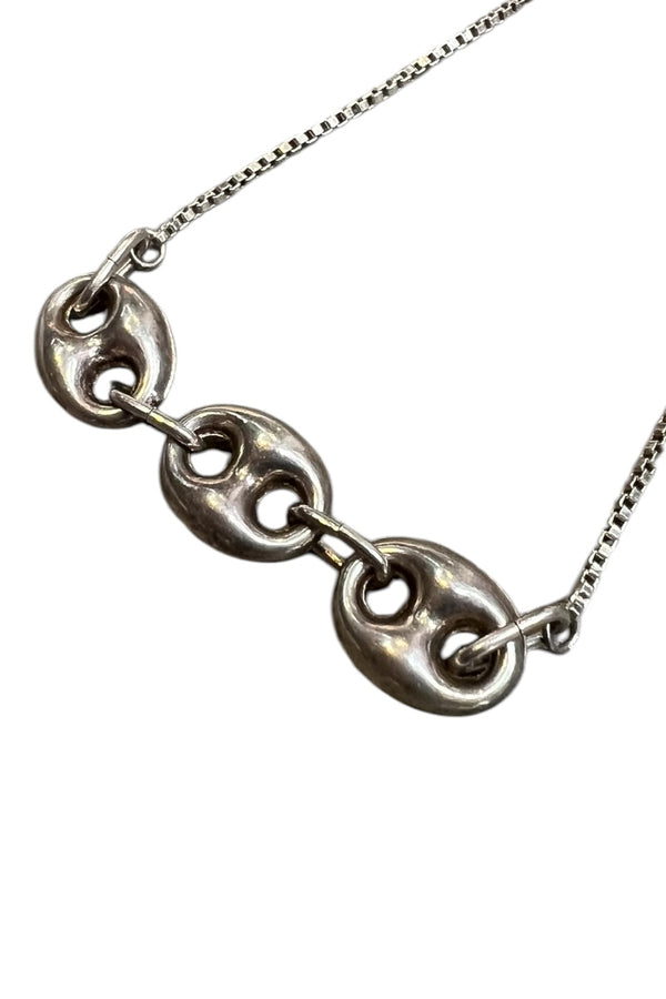 925 SILVER NECKLACE / SILVER [SIZE: ONE SIZE, USED]