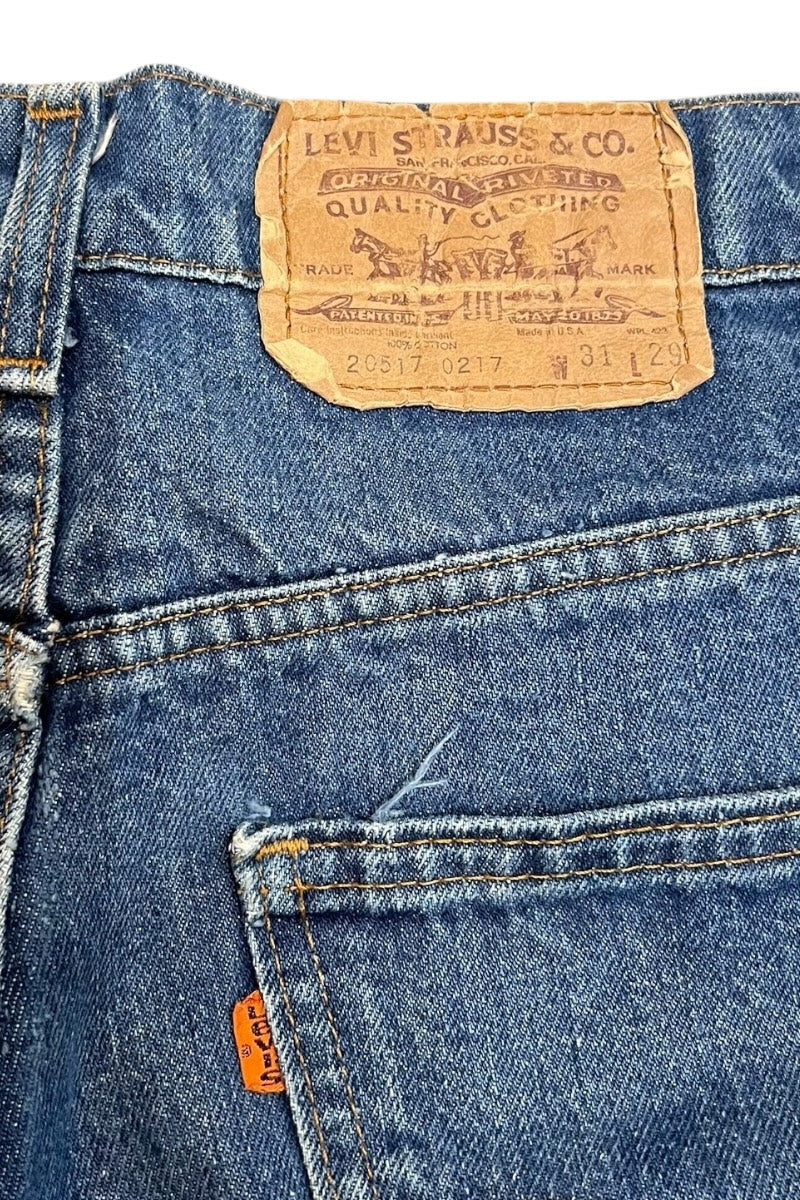 MADE IN USA 81'S 517 DENIM PANTS / INDIGO [SIZE: 31 USED]