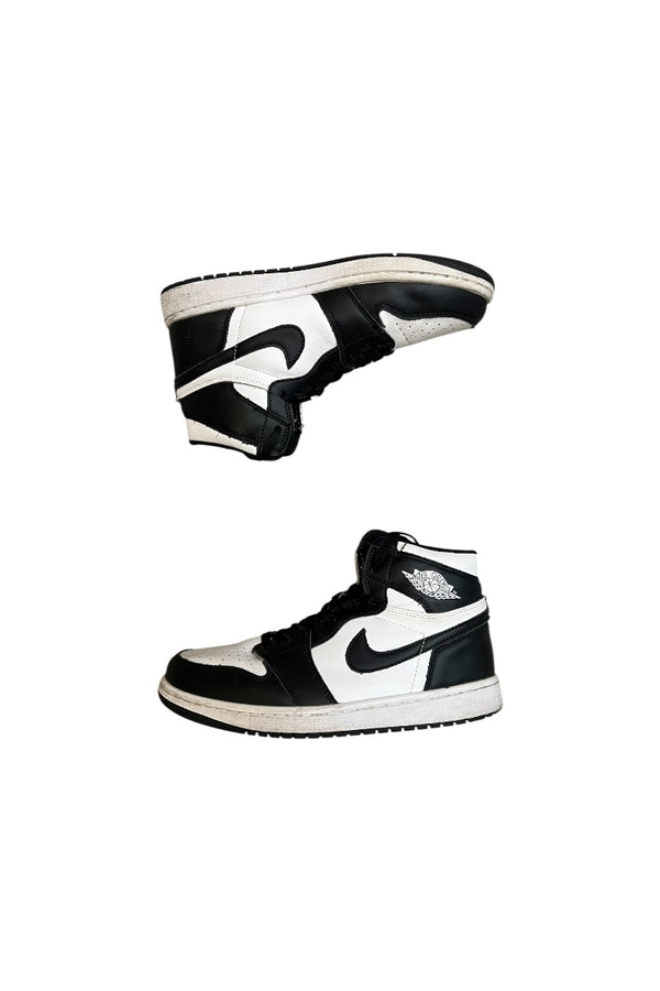 18-19'S AIR JORDAN 1 RETRO HIGH OG / WHITE [SIZE: US7.5 (equivalent to 25.5cm) USED]