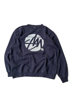 画像をギャラリービューアに読み込む, MADE IN USA Y2K 07-10&#39;S BIG LOGO SWEATSHIRT  / NAVY [SIZE: L USED]

