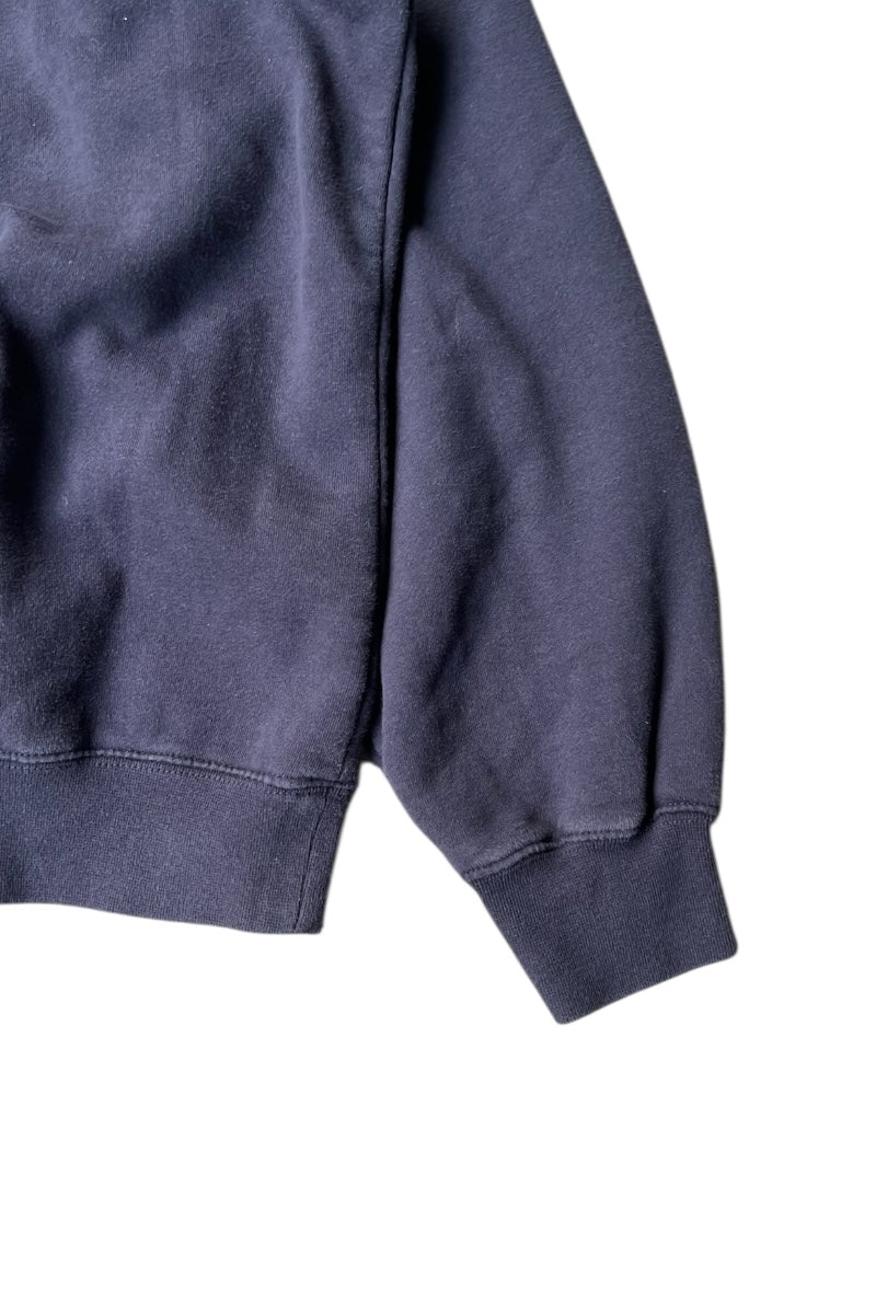 MADE IN USA Y2K 07-10'S BIG LOGO SWEATSHIRT / NAVY [SIZE: L USED]