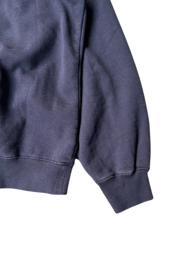 MADE IN USA Y2K 07-10'S BIG LOGO SWEATSHIRT / NAVY [SIZE: L USED]