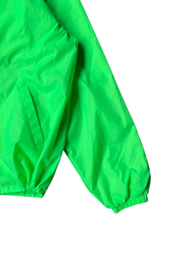 NYLON COACH JACKET / NEON [SIZE: M DEADSTOCK/NOS]