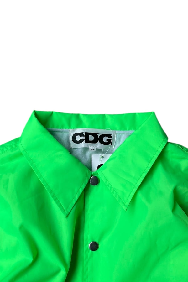 NYLON COACH JACKET / NEON [SIZE: M DEADSTOCK/NOS]
