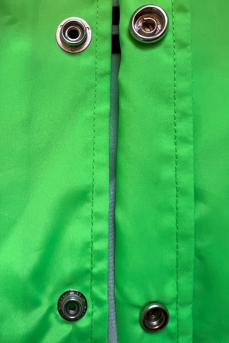 NYLON COACH JACKET / NEON [SIZE: M DEADSTOCK/NOS]