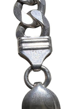 画像をギャラリービューアに読み込む, MADE IN ITALY 925 SILVER CHAIN NECKLACE / SILVER [SIZE: ONE SIZE USED]
