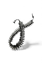 画像をギャラリービューアに読み込む, UNO DE 50 MADE IN SPAIN SILVER AND LEATHER NECKLACE / SILVER [SIZE: ONE SIZE USED]
