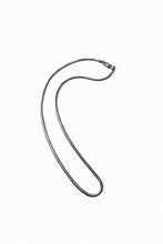 画像をギャラリービューアに読み込む, MADE IN ITALY 925 SILVER SNAKE CHAIN NECKLACE / SILVER [SIZE: ONE SIZE USED]
