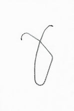 画像をギャラリービューアに読み込む, MADE IN ITALY 925 SILVER FRENCH ROPE NECKLACE / SILVER [SIZE: ONE SIZE USED]
