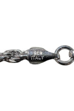 画像をギャラリービューアに読み込む, MADE IN ITALY 925 SILVER FRENCH ROPE NECKLACE / SILVER [SIZE: ONE SIZE USED]
