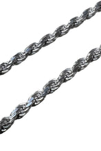 画像をギャラリービューアに読み込む, MADE IN ITALY 925 SILVER FRENCH ROPE NECKLACE / SILVER [SIZE: ONE SIZE USED]
