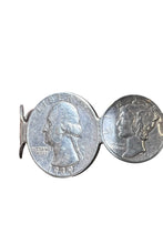 画像をギャラリービューアに読み込む, 30-40&#39;S SILVER AMERICAN COIN BANGLE / SILVER [SIZE: ONE SIZE USED]
