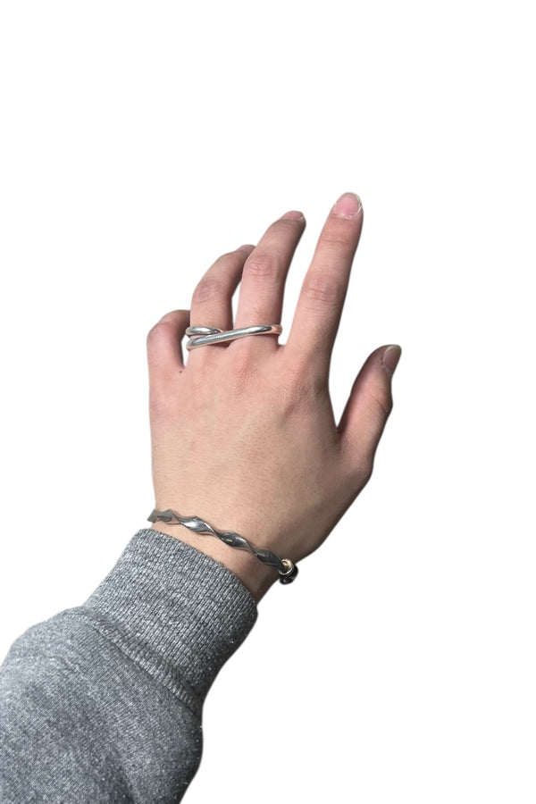 925 SILVER BANGLE / SILVER [SIZE: ONE SIZE]
