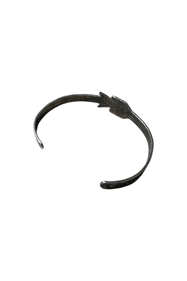 NAVAJO VINTAGE SILVER BANGLE / SILVER [SIZE: ONE SIZE USED]