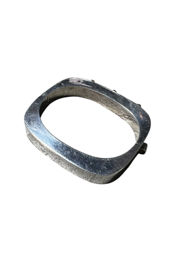 MADE IN MEXICO 925 SILVER BANGLE W/BRASS / SILVER [SIZE: ONE SIZE USED]