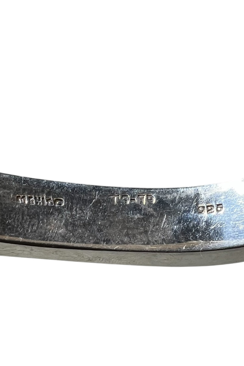 MADE IN MEXICO 925 SILVER BANGLE W/BRASS / SILVER [SIZE: ONE SIZE USED]