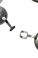 画像をギャラリービューアに読み込む, 925 SILVER COIN BRACELET / SILVER [SIZE: ONE SIZE USED]
