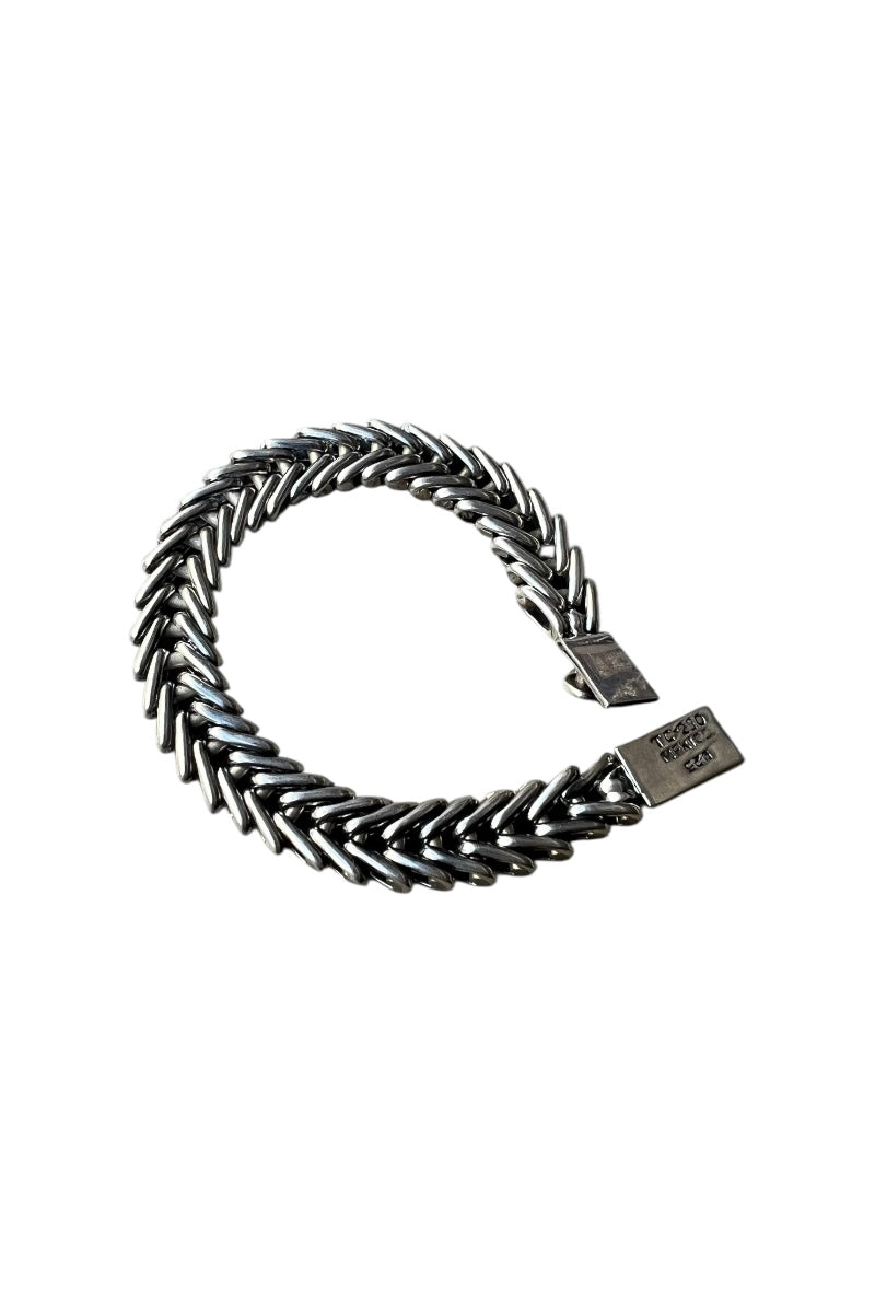 MADE IN MEXICO 925 SILVER BRACELET / SILVER [SIZE: ONE SIZE]