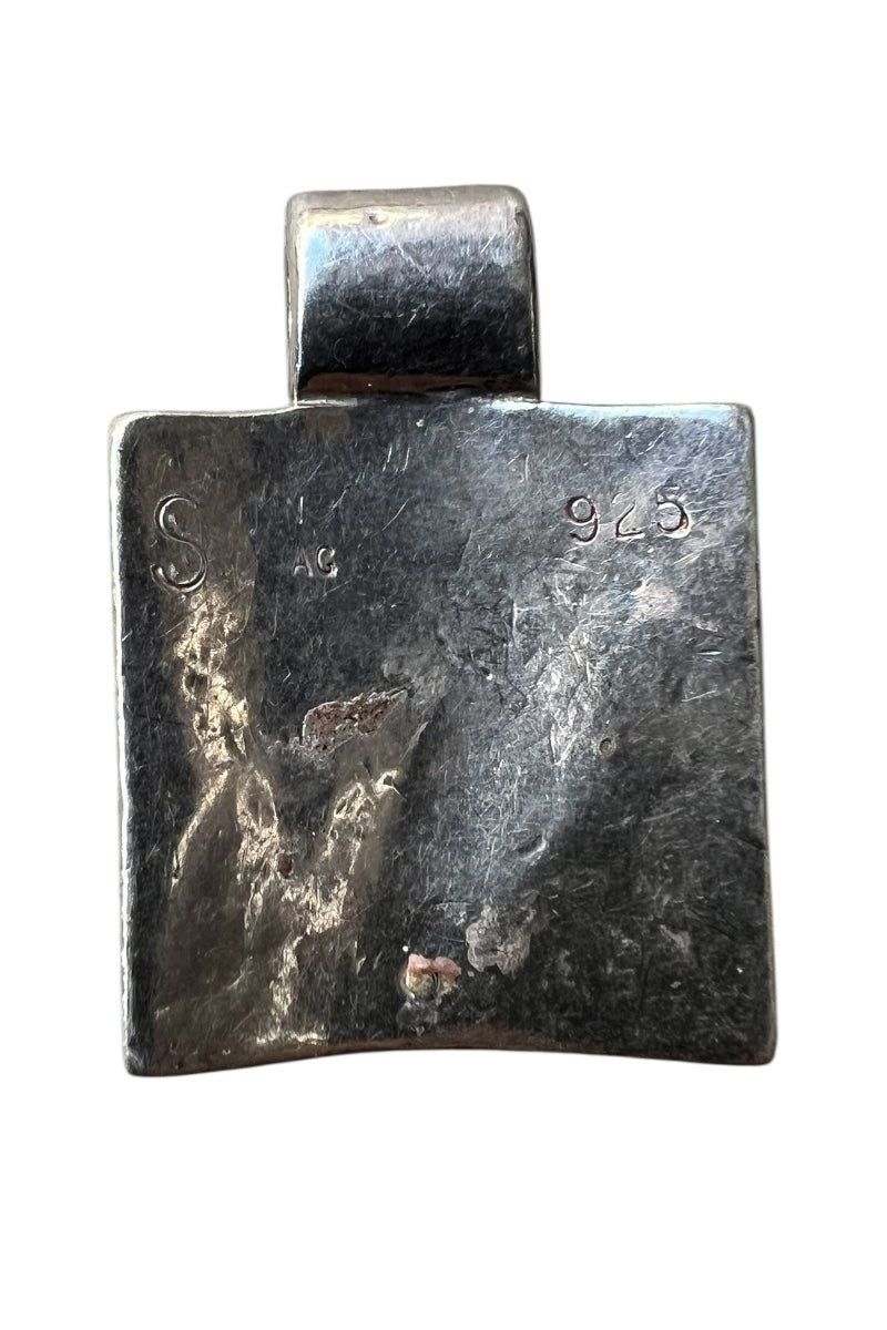 925 SILVER PENDANT TOP / SILVER [SIZE: ONE SIZE, USED]