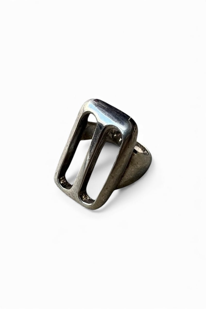 925 SILVER RING / SILVER  [SIZE: 22号相当 USED]