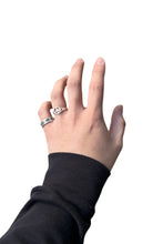 画像をギャラリービューアに読み込む, 925 PEACE MARK RING / SILVER  [SIZE: 11号相当 USED]
