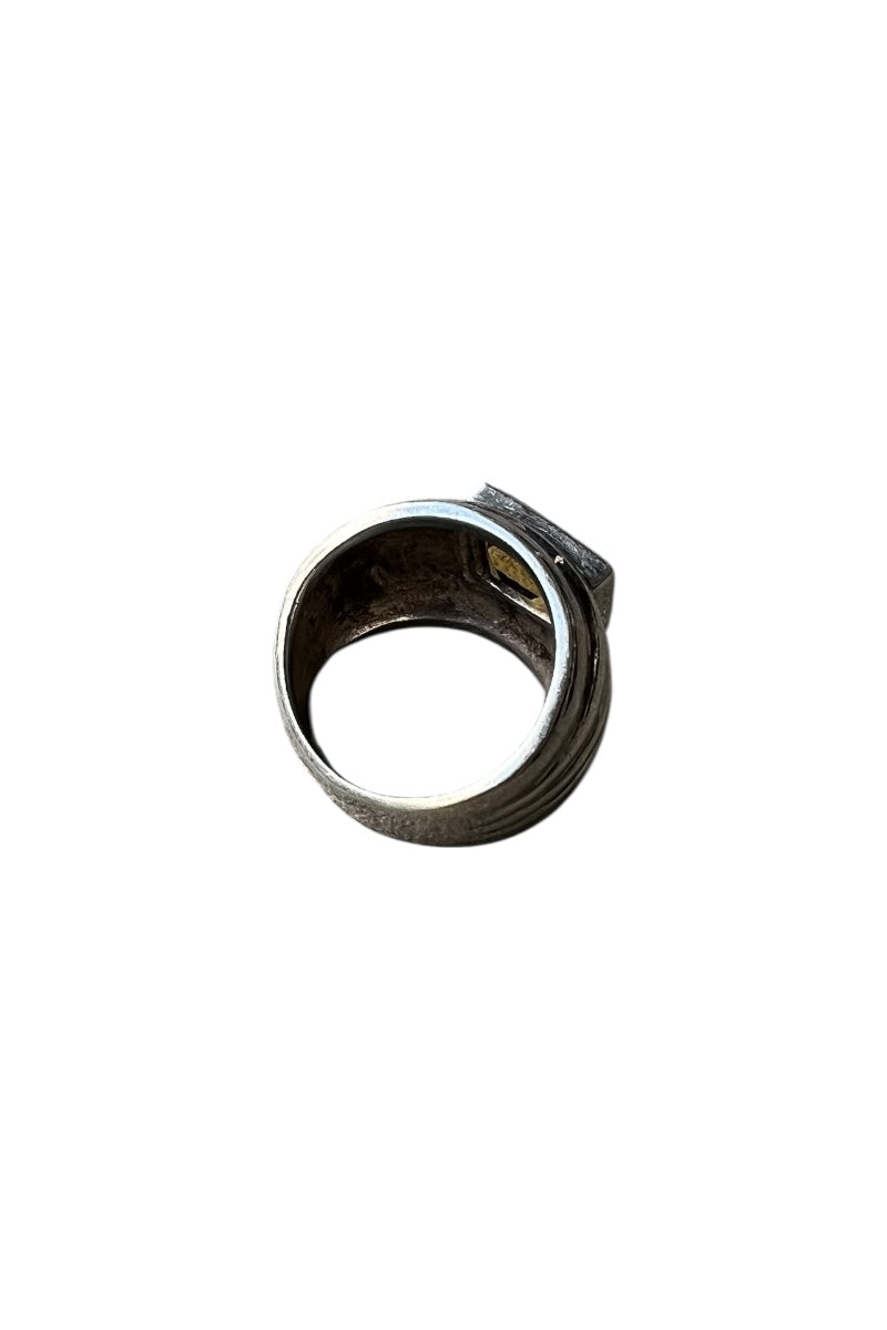 925 SILVER RING W/STONE / SILVER [SIZE: Equivalent to JP 13 USED]