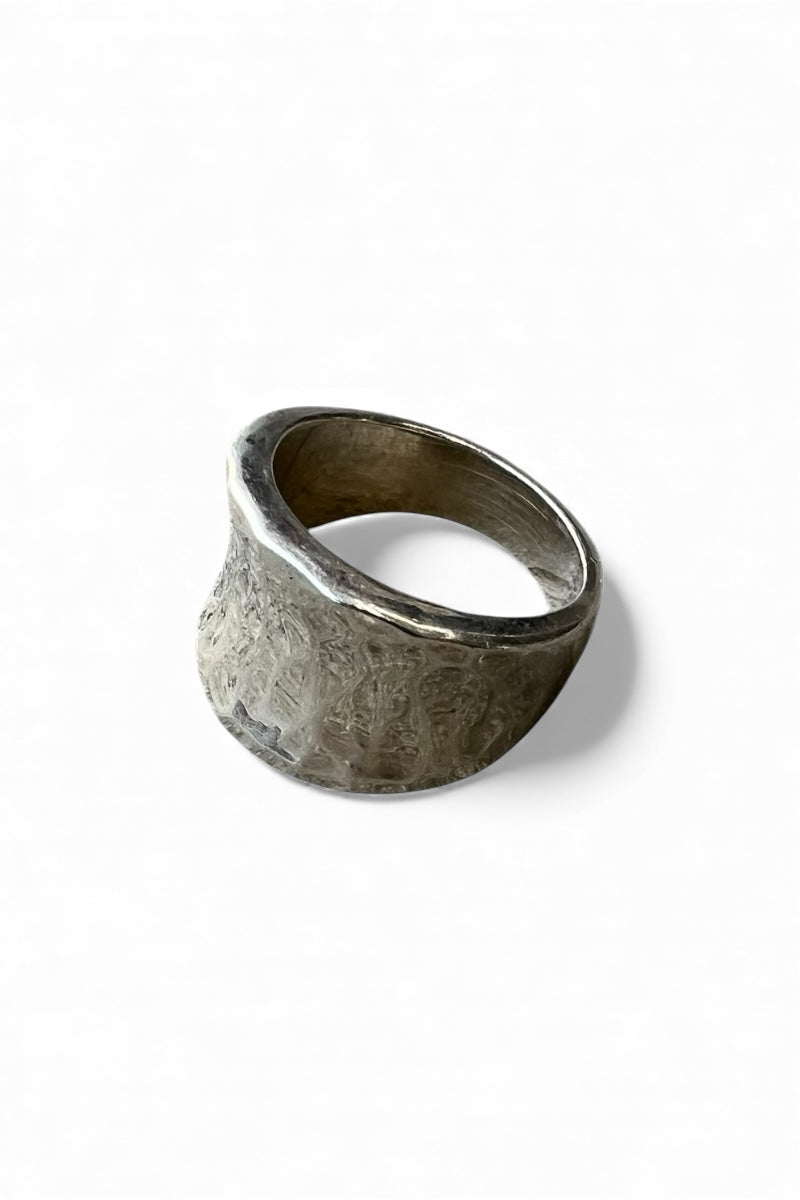 MADE IN MEXICO 925 SILVER RING / SILVER  [SIZE: 13号相当 USED]