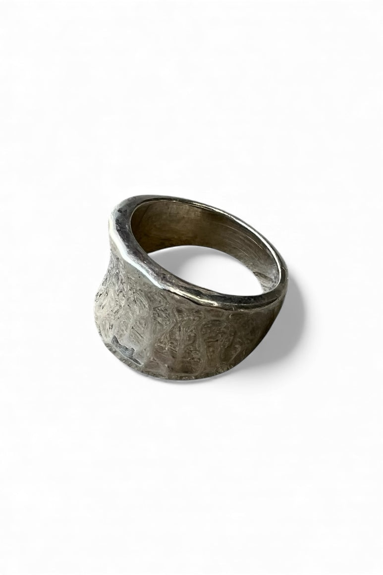 MADE IN MEXICO 925 SILVER RING / SILVER  [SIZE: 13号相当 USED]