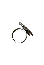 画像をギャラリービューアに読み込む, 925 SILVER SHELL RING / SILVER  [SIZE: 15号相当 USED]
