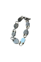 画像をギャラリービューアに読み込む, MADE IN MEXICO 925 SILVER BRACELET W/RED JASPER / SILVER [SIZE: ONE SIZE USED]
