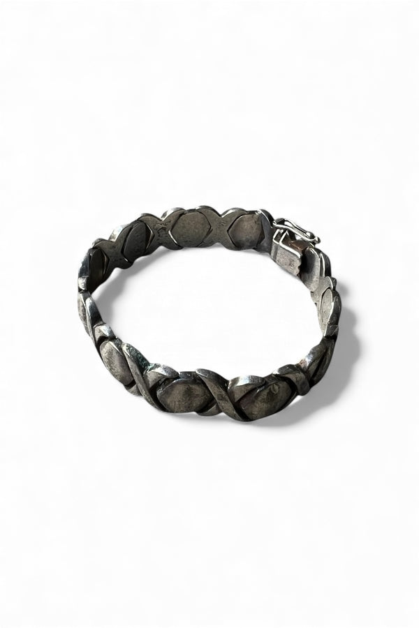 MADE IN ITALY 925 SILVER XO BRACELET / SILVER [SIZE: ONE SIZE USED]