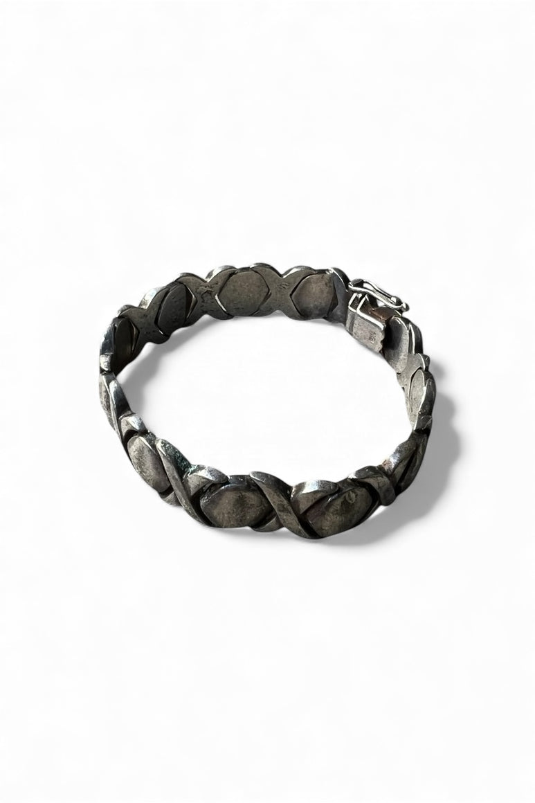 MADE IN ITALY 925 SILVER XO BRACELET / SILVER [SIZE: ONE SIZE USED]