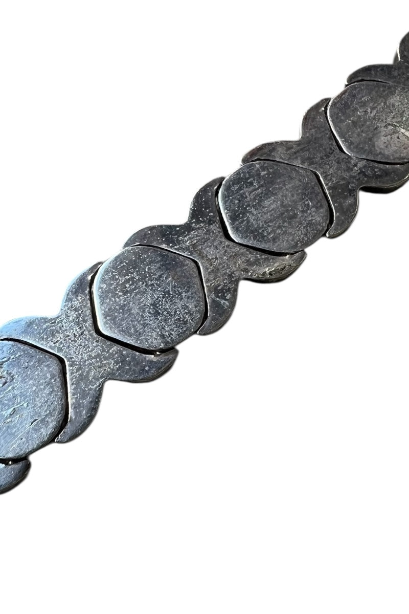 MADE IN ITALY 925 SILVER XO BRACELET / SILVER [SIZE: ONE SIZE USED]