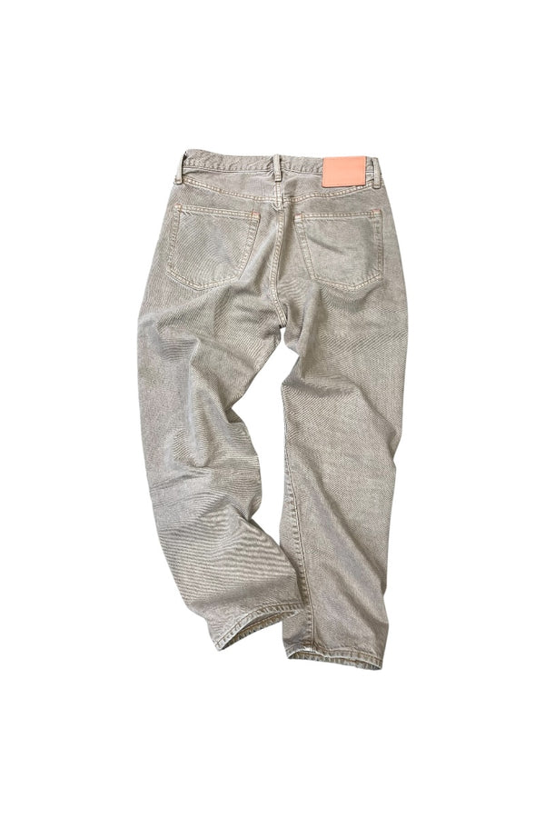 DENIM PANTS / BEIGE [SIZE: 28 USED]